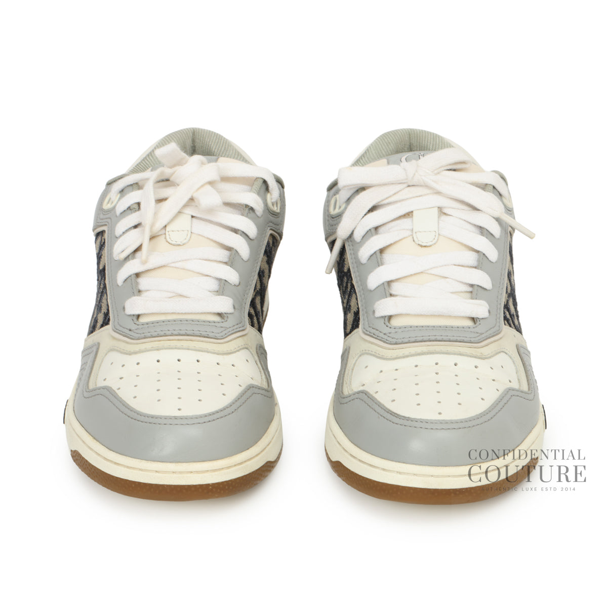 Grey & White B27 Uptown Low-Top Sneaker EU 39 | UK 6.5 | US 9