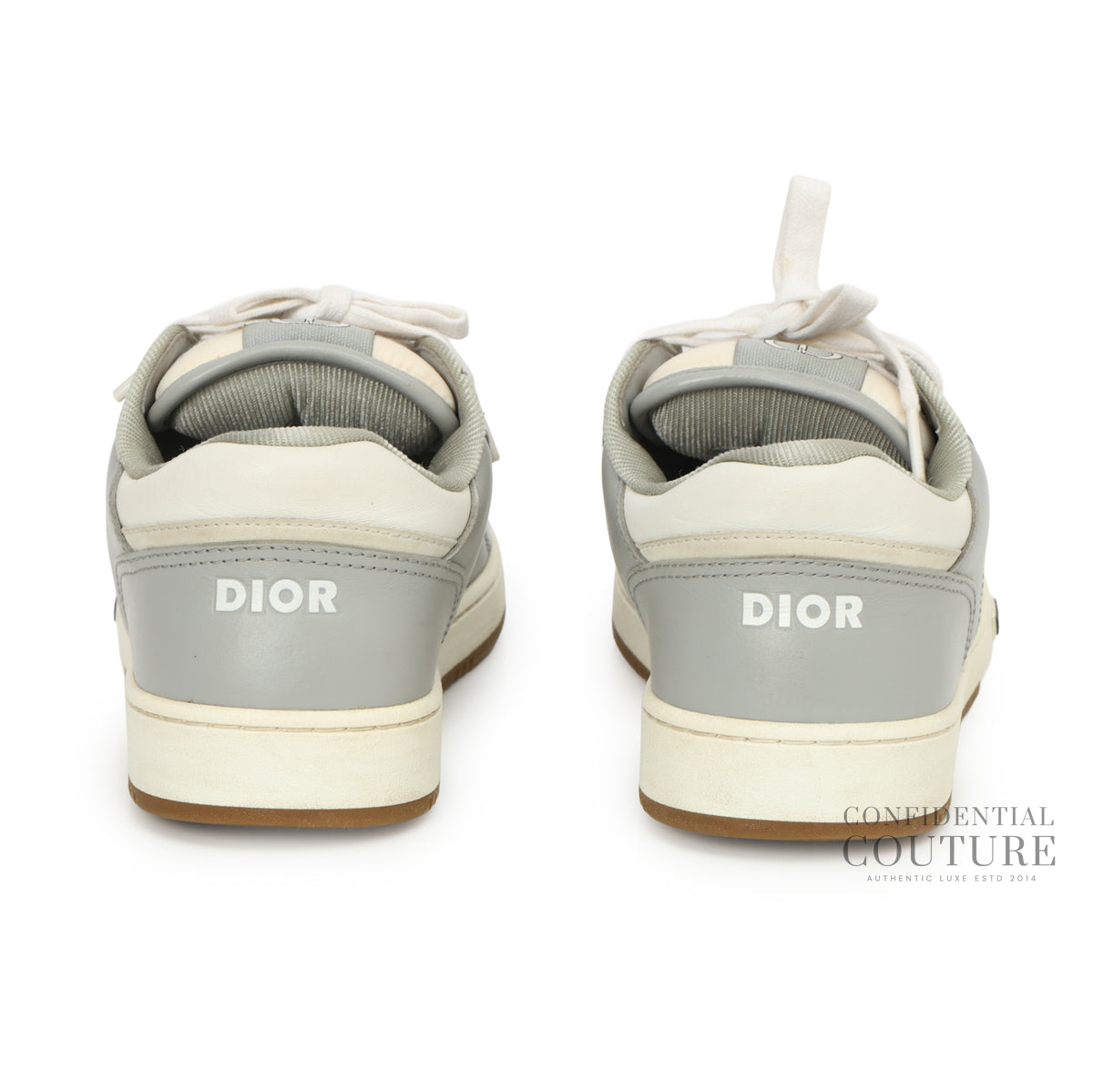 Grey & White B27 Uptown Low-Top Sneaker EU 39 | UK 6.5 | US 9
