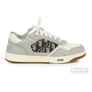 Grey & White B27 Uptown Low-Top Sneaker EU 39 | UK 6.5 | US 9
