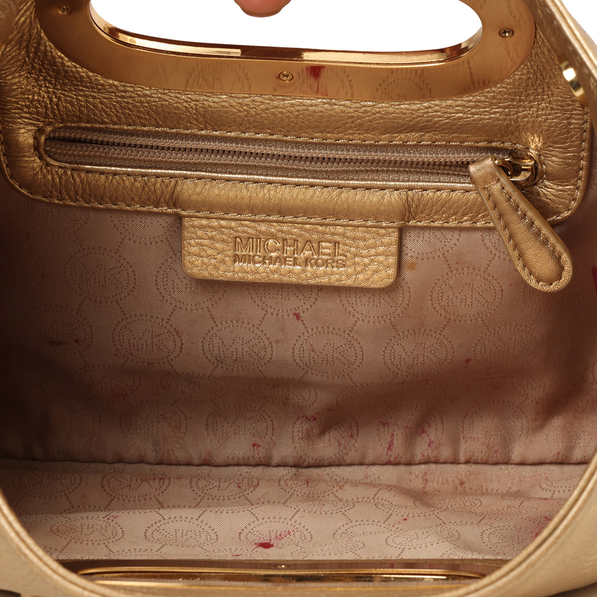 Gold Berkley Clutch One Size