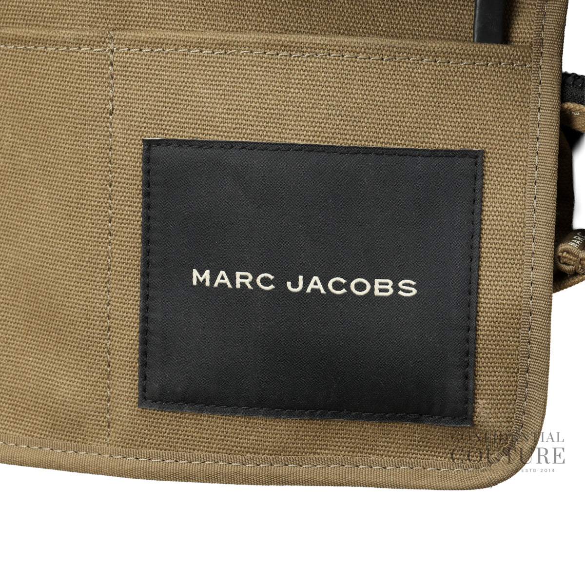 Authentic Pre-Loved — Slate Green The Canvas Medium Tote Bag — View 6