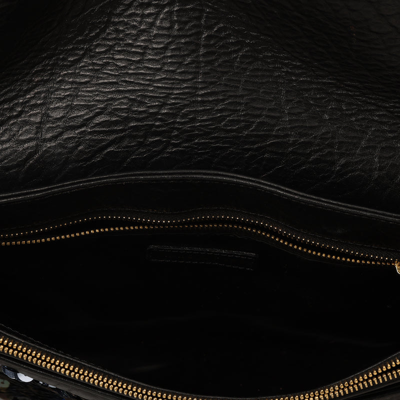 Rocket Sequin Chain Link Shoulder Bag One Size