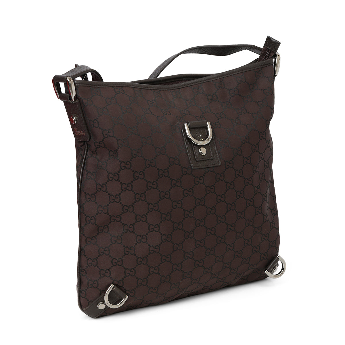 Brown GG Nylon Abbey Crossbody Bag One Size