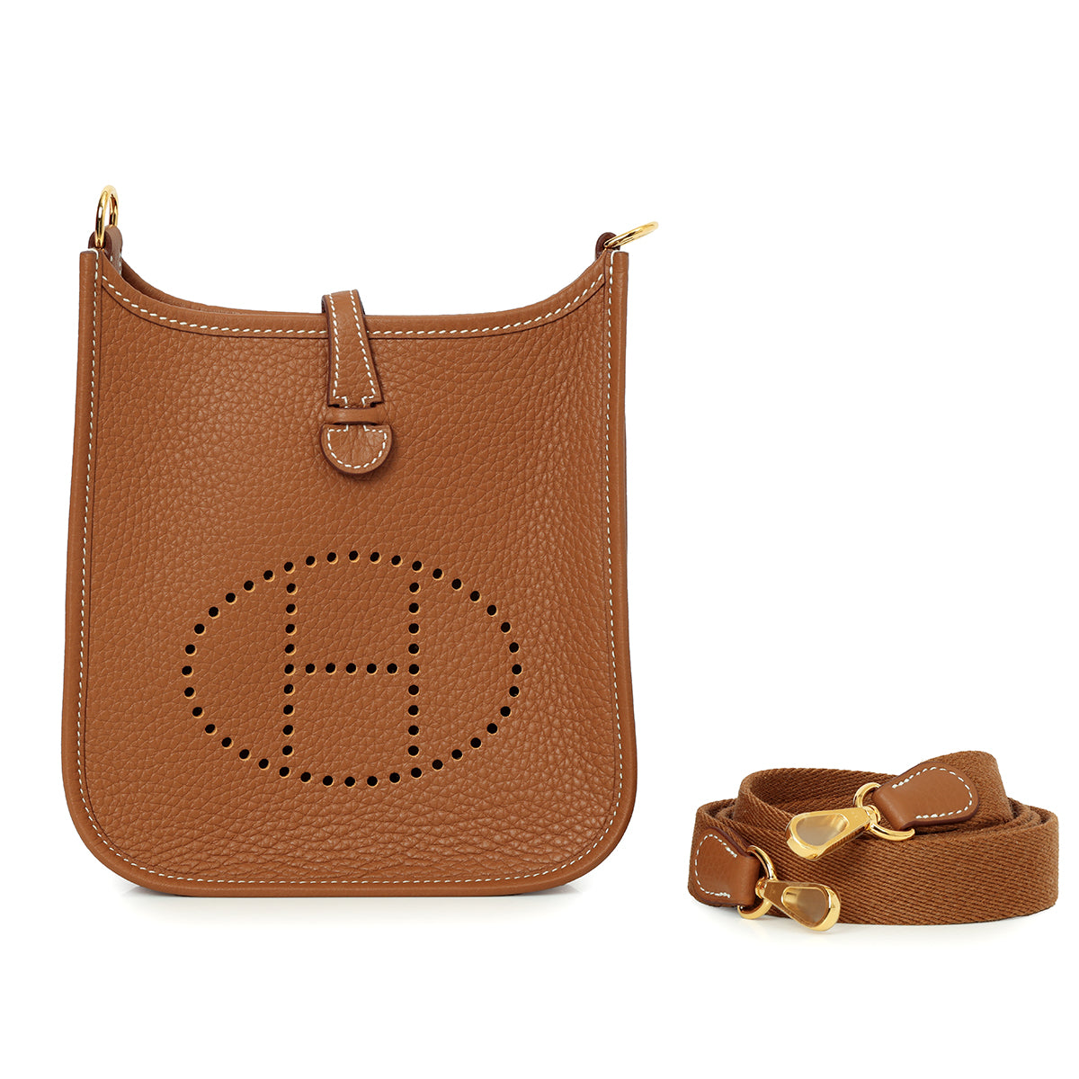 Evelyne TPM Gold On Gold Bag