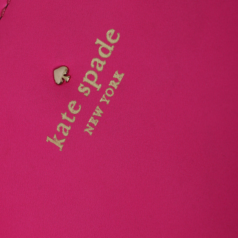 Women kate spade fuchsia leather shopping tote price