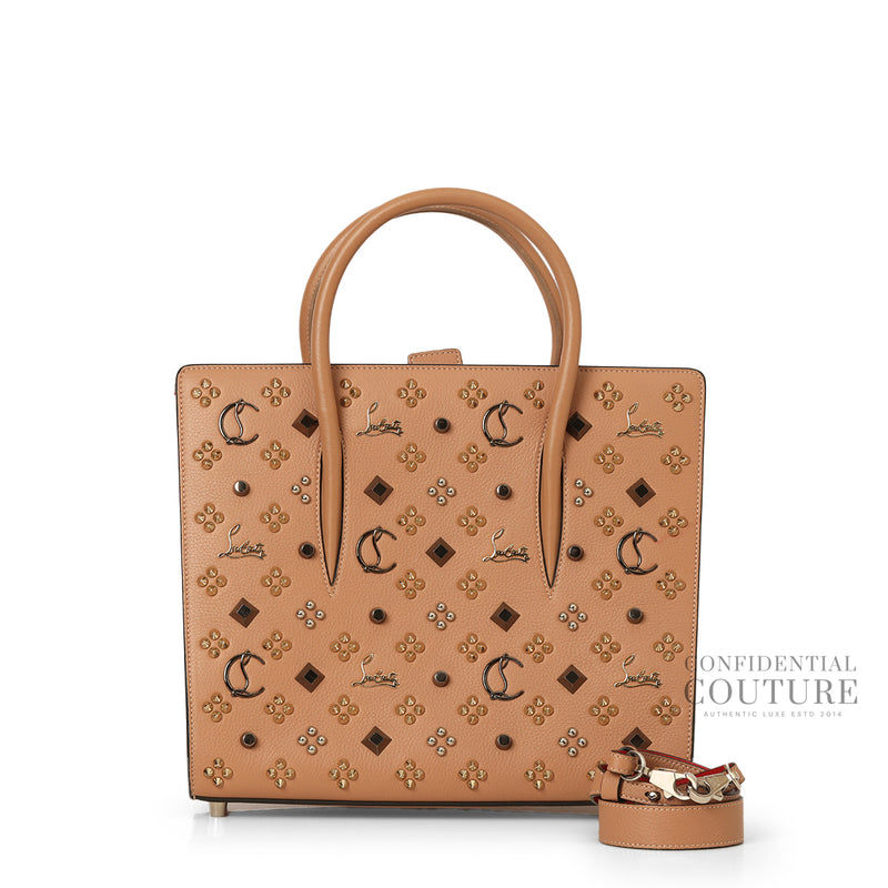 Nude/Red Medium Paloma Loubinthesky Handle Bag