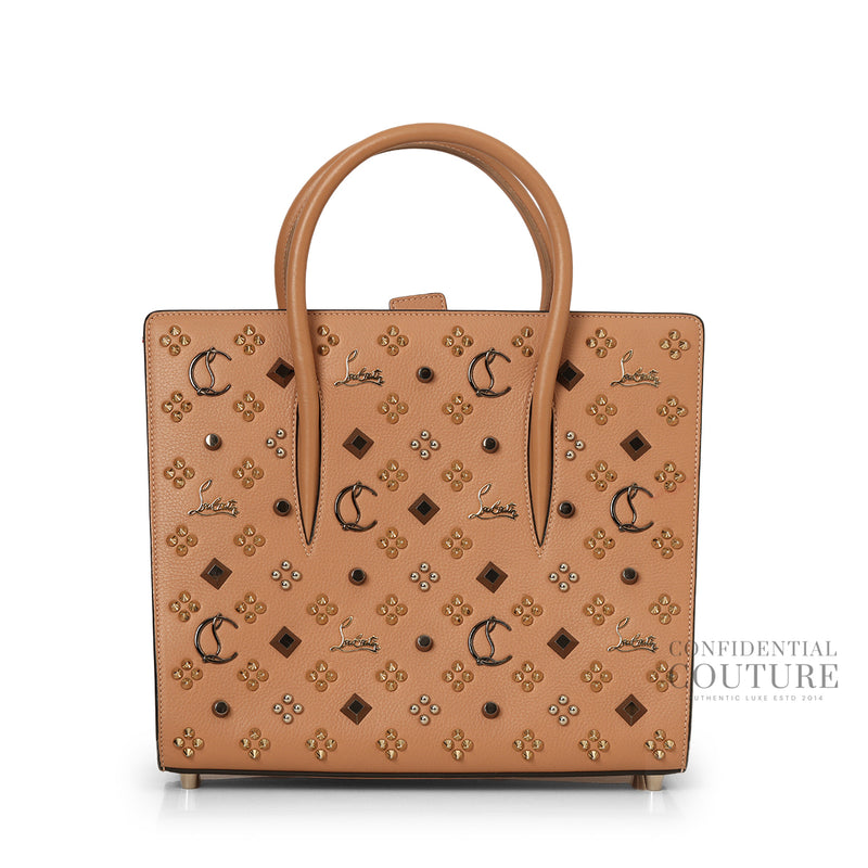 Nude/Red Medium Paloma Loubinthesky Handle Bag