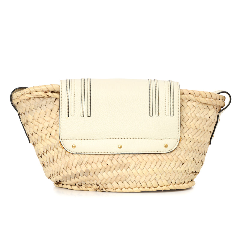 Women pre loved Chloe Mini Marcie Straw Crossbody