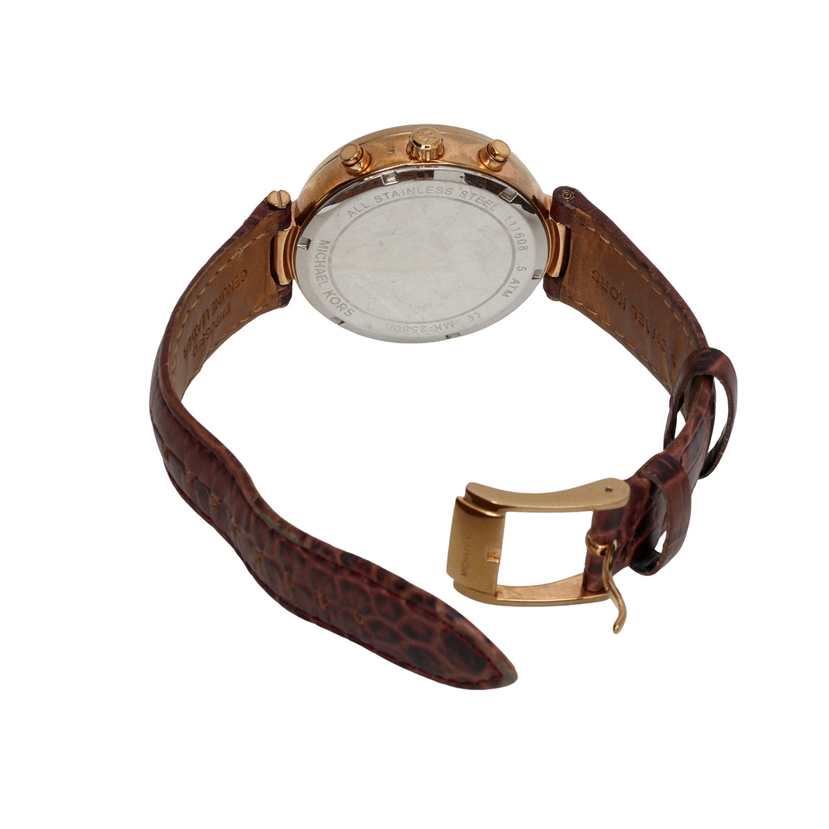 Women Chronograph Burgundy Dial Watch