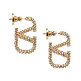 Garavani V-LOGO Signature Crystal-embellished Earrings