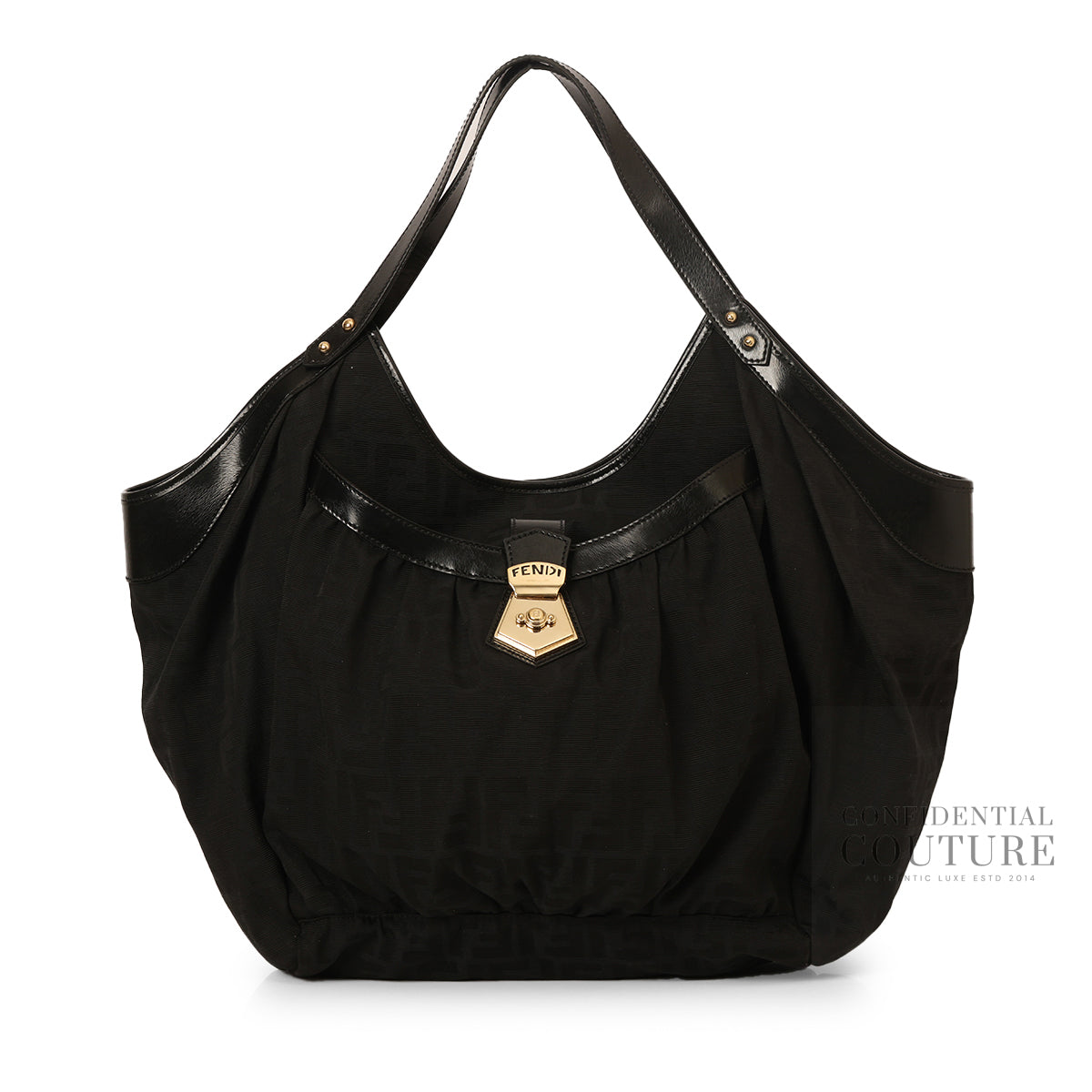 Black Zucca Canvas Borsa Chef Tote Bag