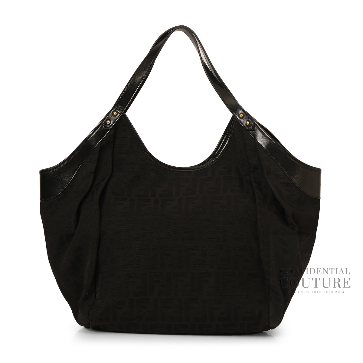 Black Zucca Canvas Borsa Chef Tote Bag