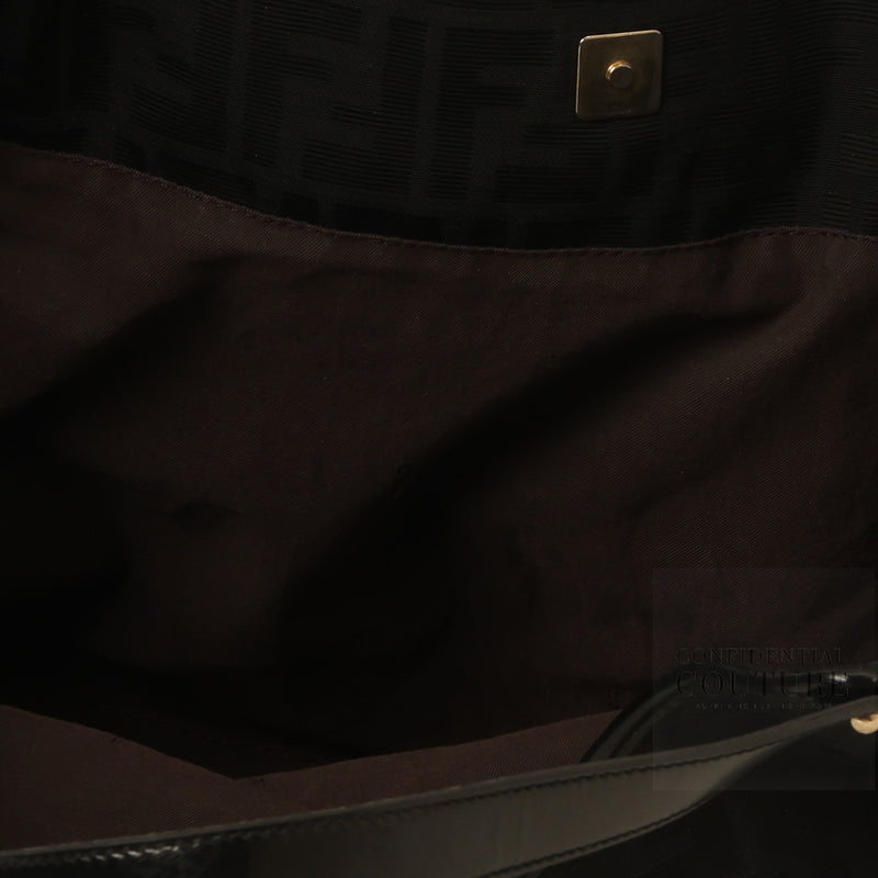 Black Zucca Canvas Borsa Chef Tote Bag