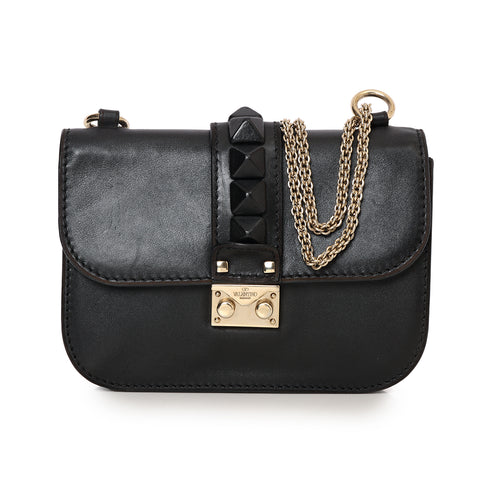 Rockstud Glam Lock Small Flap Bag