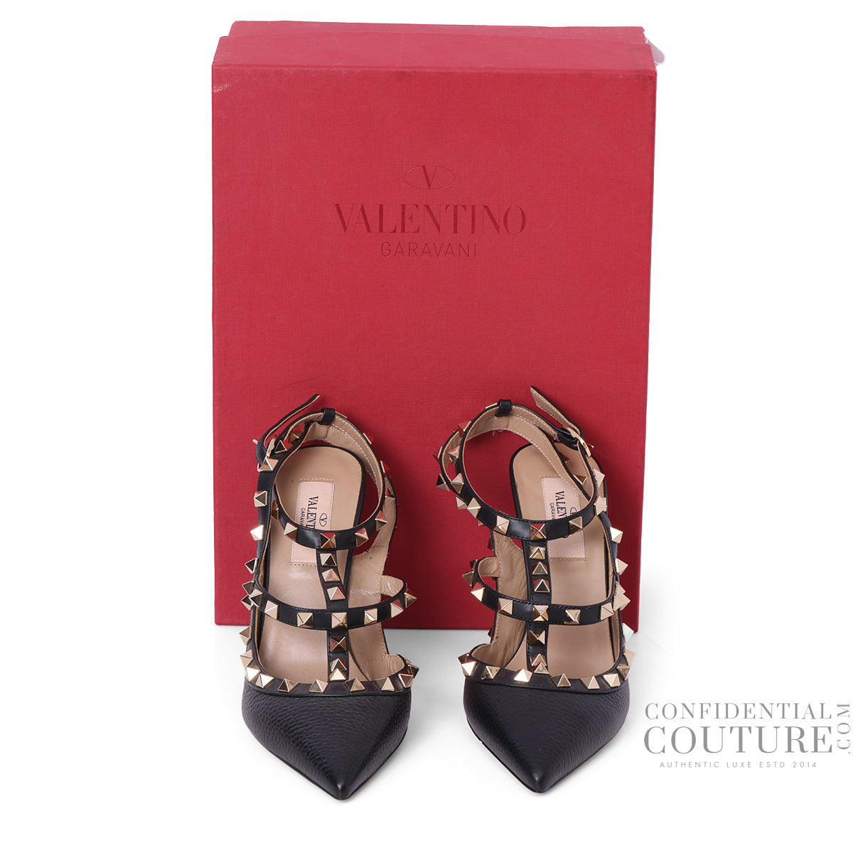 Black Rockstud Cage Pumps EU 37 | US 7 | UK 4