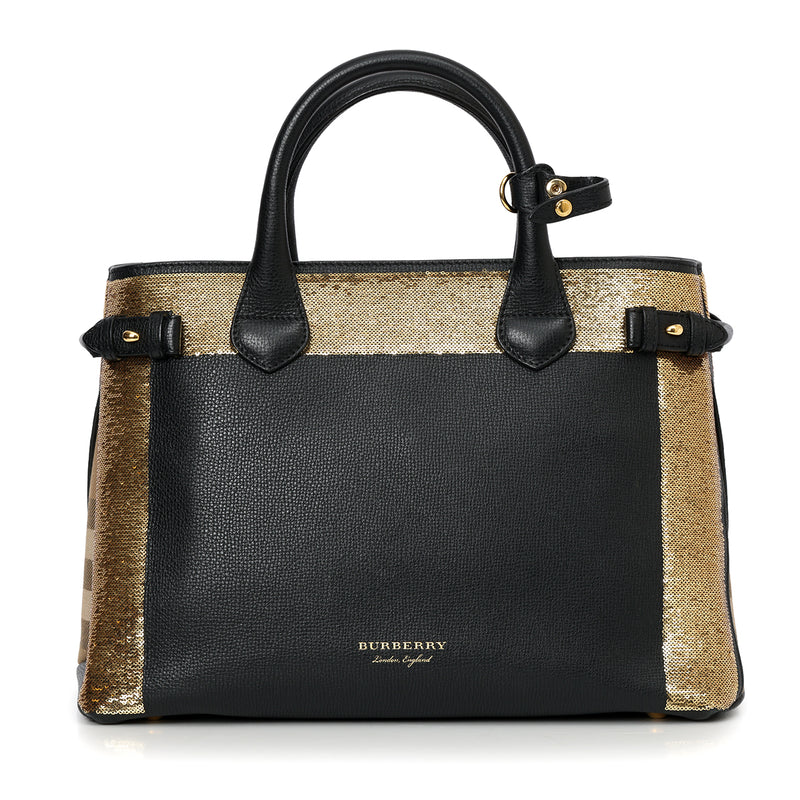 Banner Medium Glitter Pony Calfskin