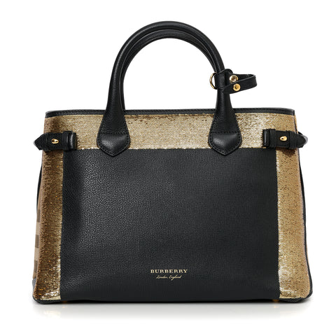 Banner Medium Glitter Pony Calfskin