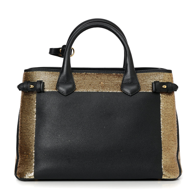 Banner Medium Glitter Pony Calfskin