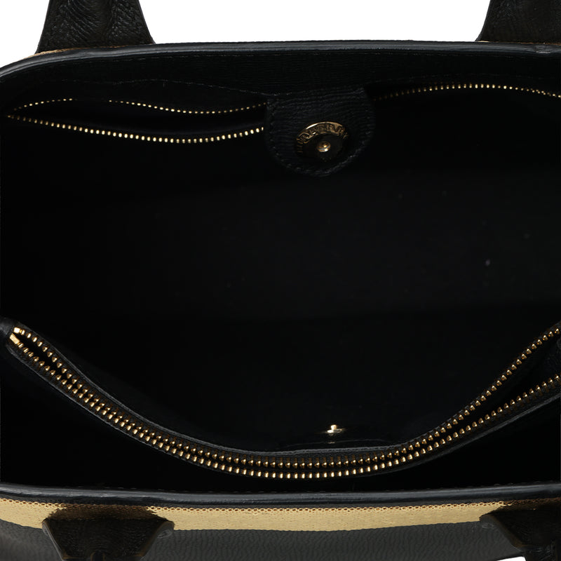 Banner Medium Glitter Pony Calfskin