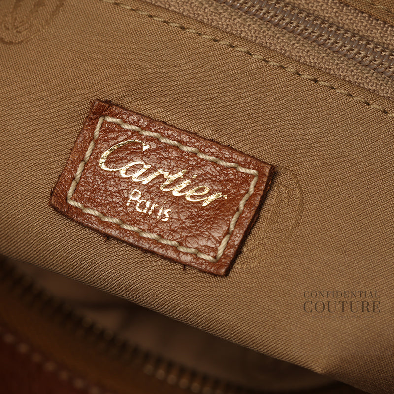 Women cartier brown bag medium price