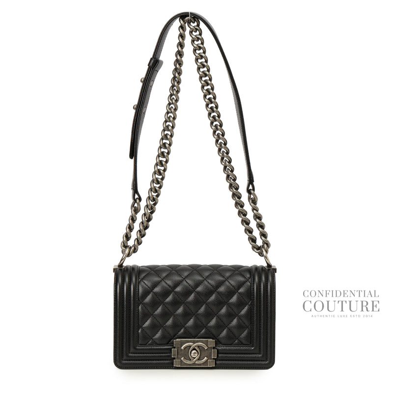 Chanel Black Small Boy Bag