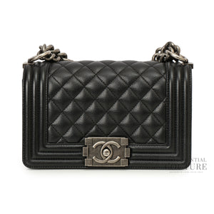 Chanel Black Small Boy Bag
