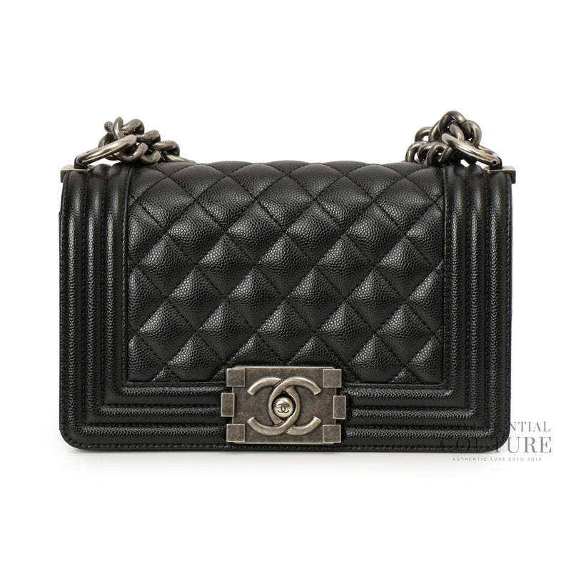 Chanel Black Small Boy Bag
