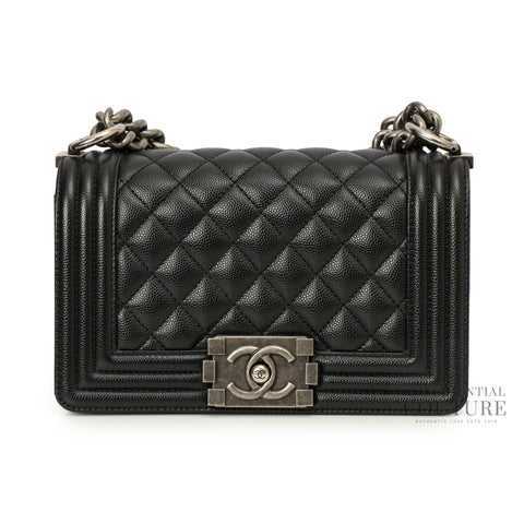Chanel Black Small Boy Bag