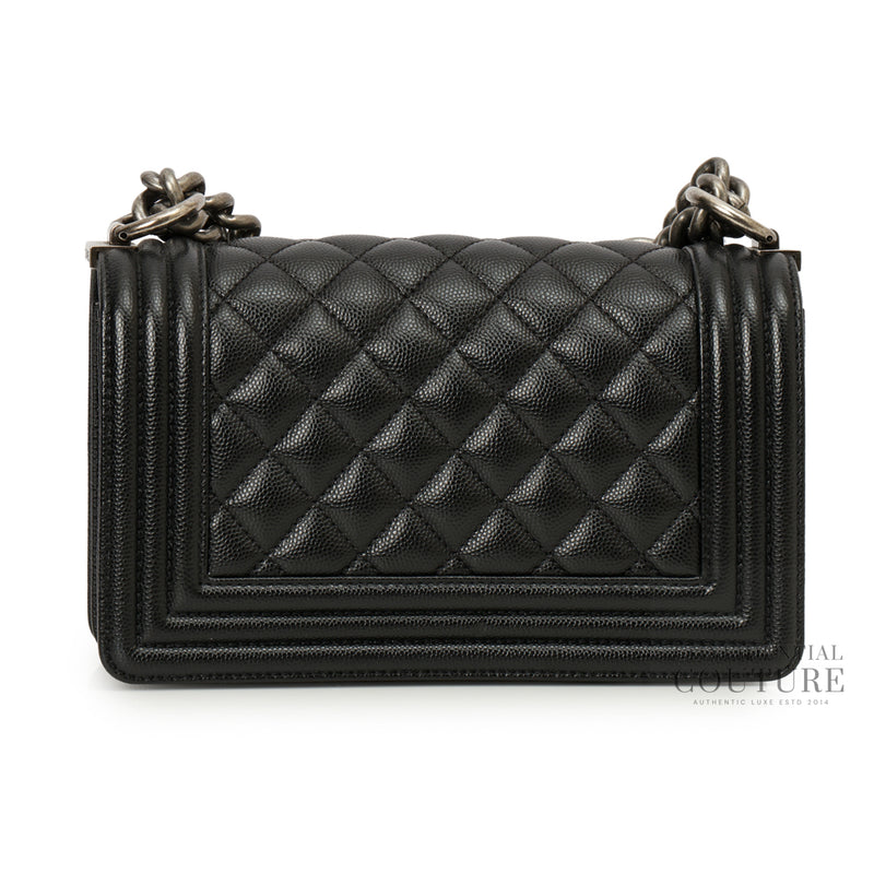 Chanel Black Small Boy Bag