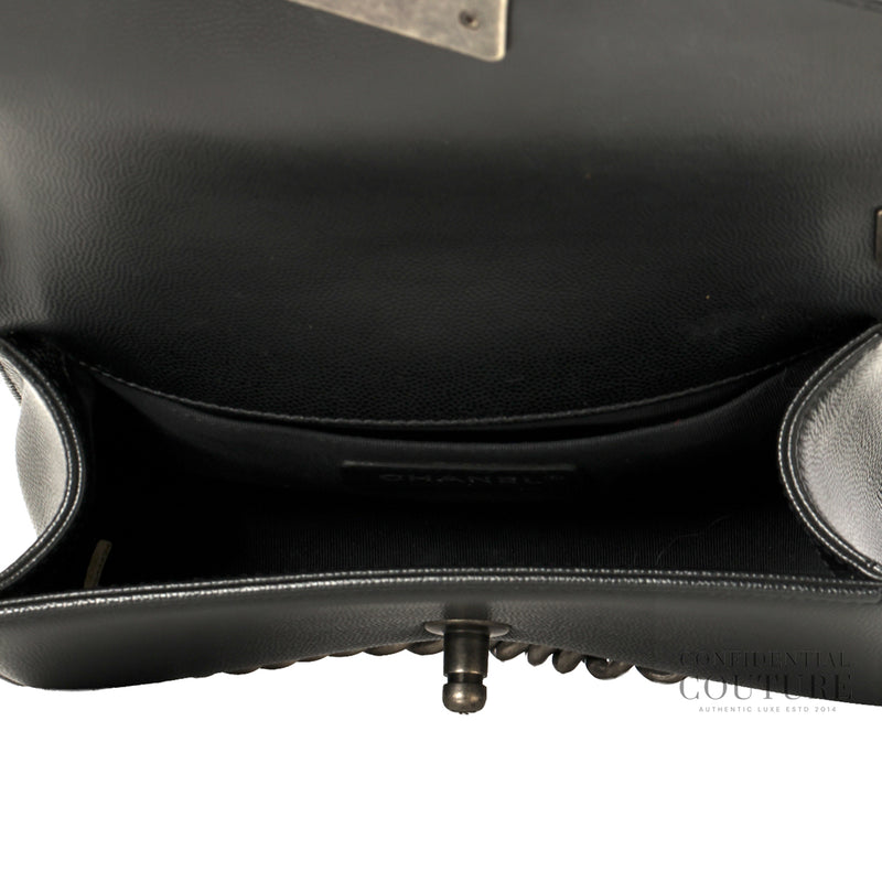 Chanel Black Small Boy Bag