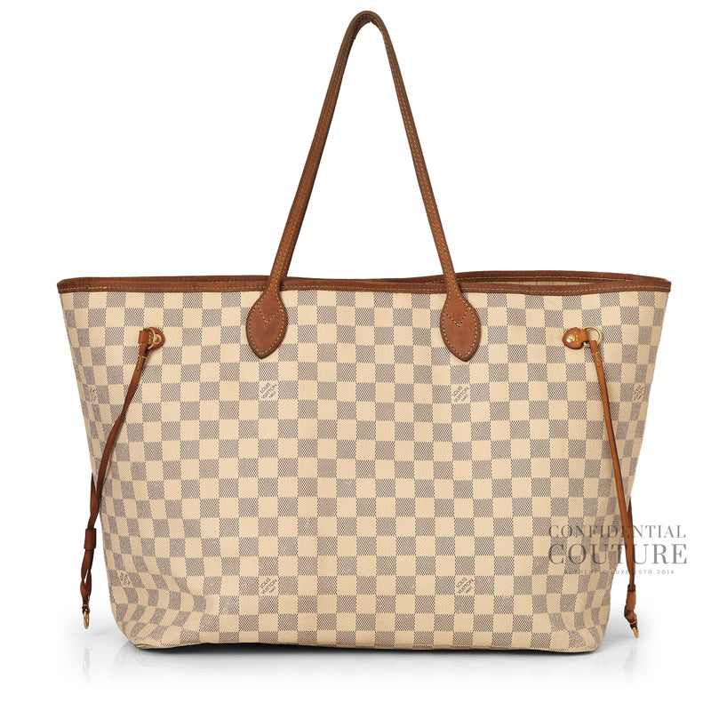 Louis Vuitton Damier Azur Neverfull GM Bag