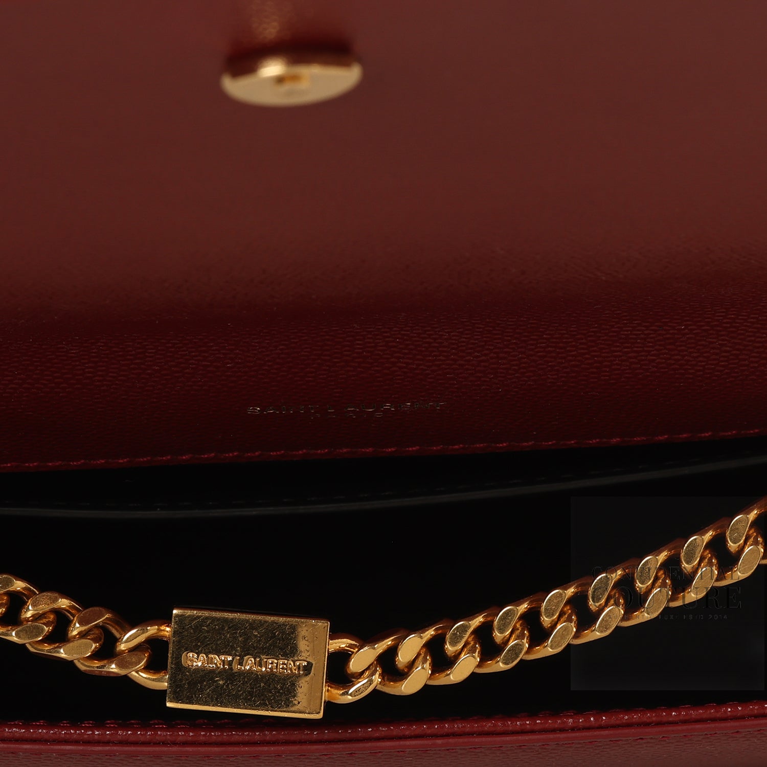 Maroon Kate Medium Tassle Bag