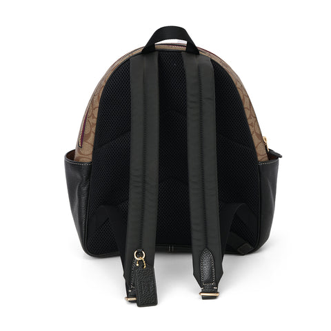 X Disney Carrie Backpack 23 In Signature Canvas With Patches