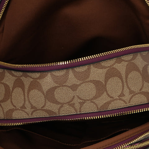 X Disney Carrie Backpack 23 In Signature Canvas With Patches