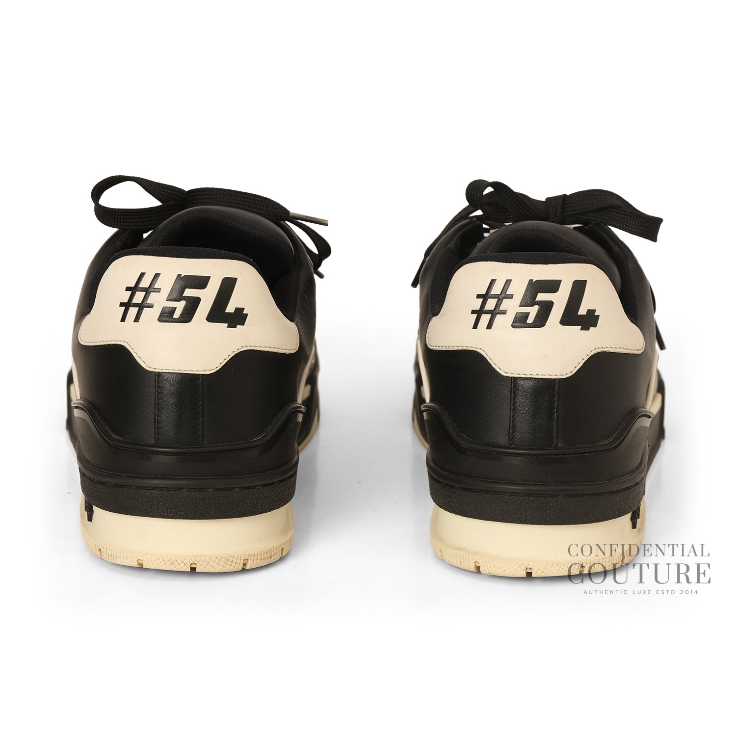 Black LV Trainer Sneaker UK 8 | EU 42 | US 9