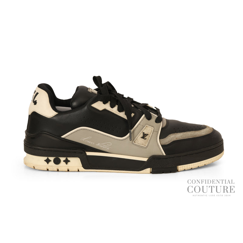 Louis Vuitton Black LV Trainer Sneaker UK 8 | EU 42 | US 9