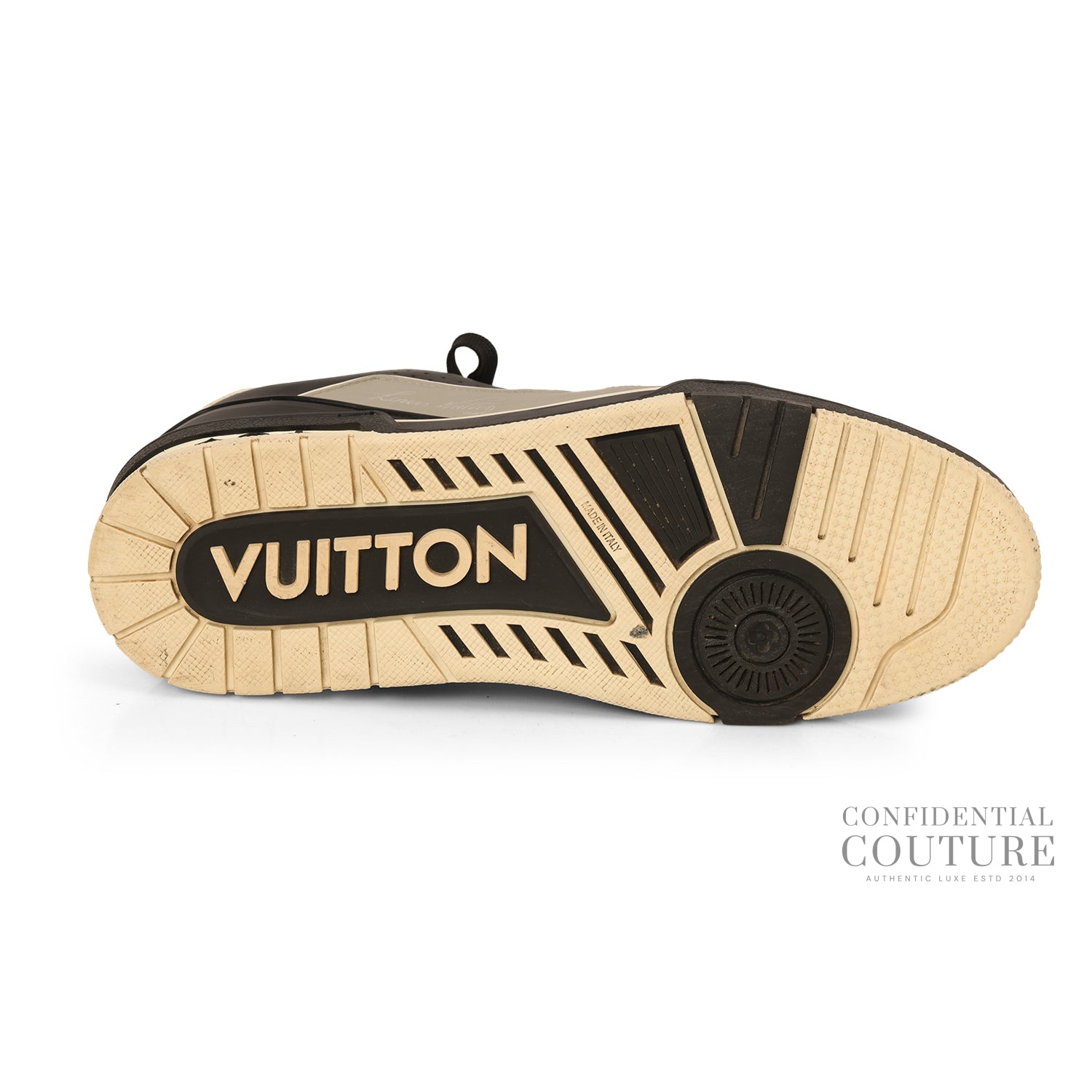 Black LV Trainer Sneaker UK 8 | EU 42 | US 9