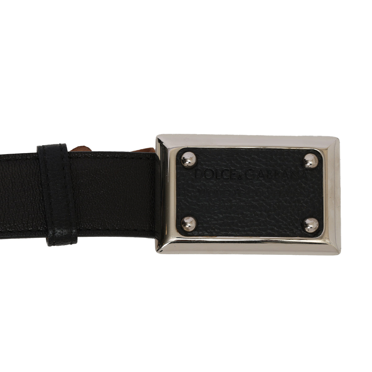 Black Leather Belt For Men 95cm