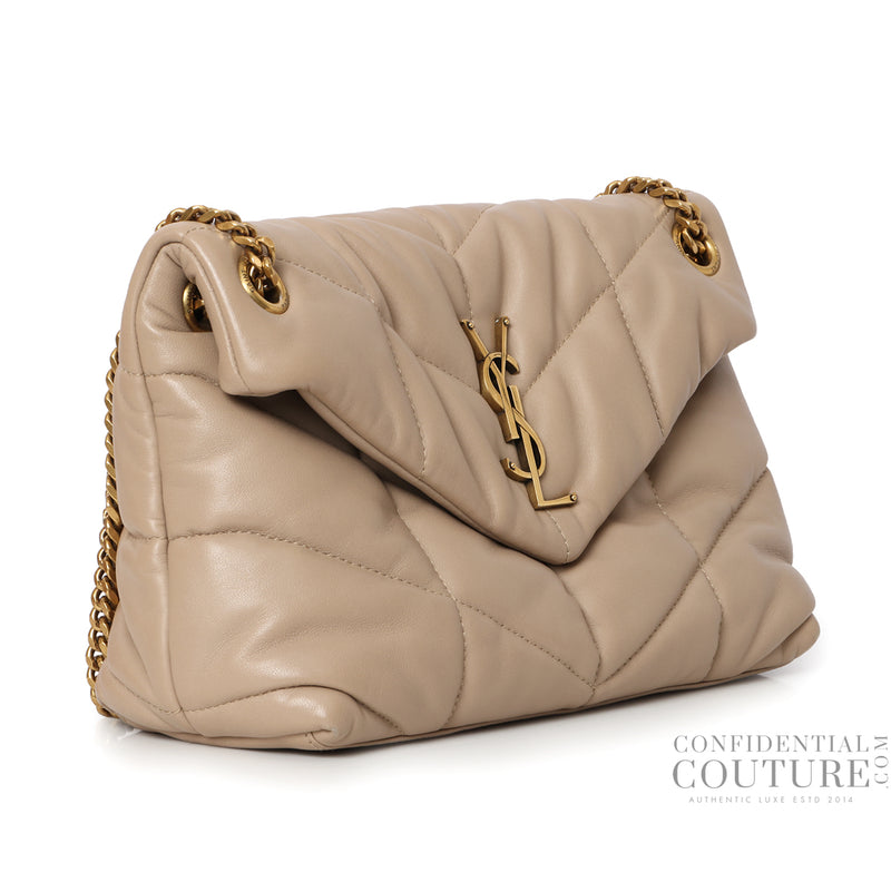 Women pre loved Yves Saint Laurent LouLou Medium In Matelesse' Lambskin