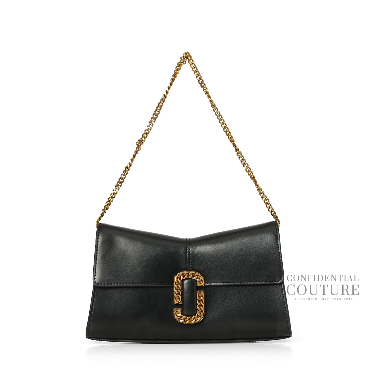 The St. Marc Black Convertible Clutch