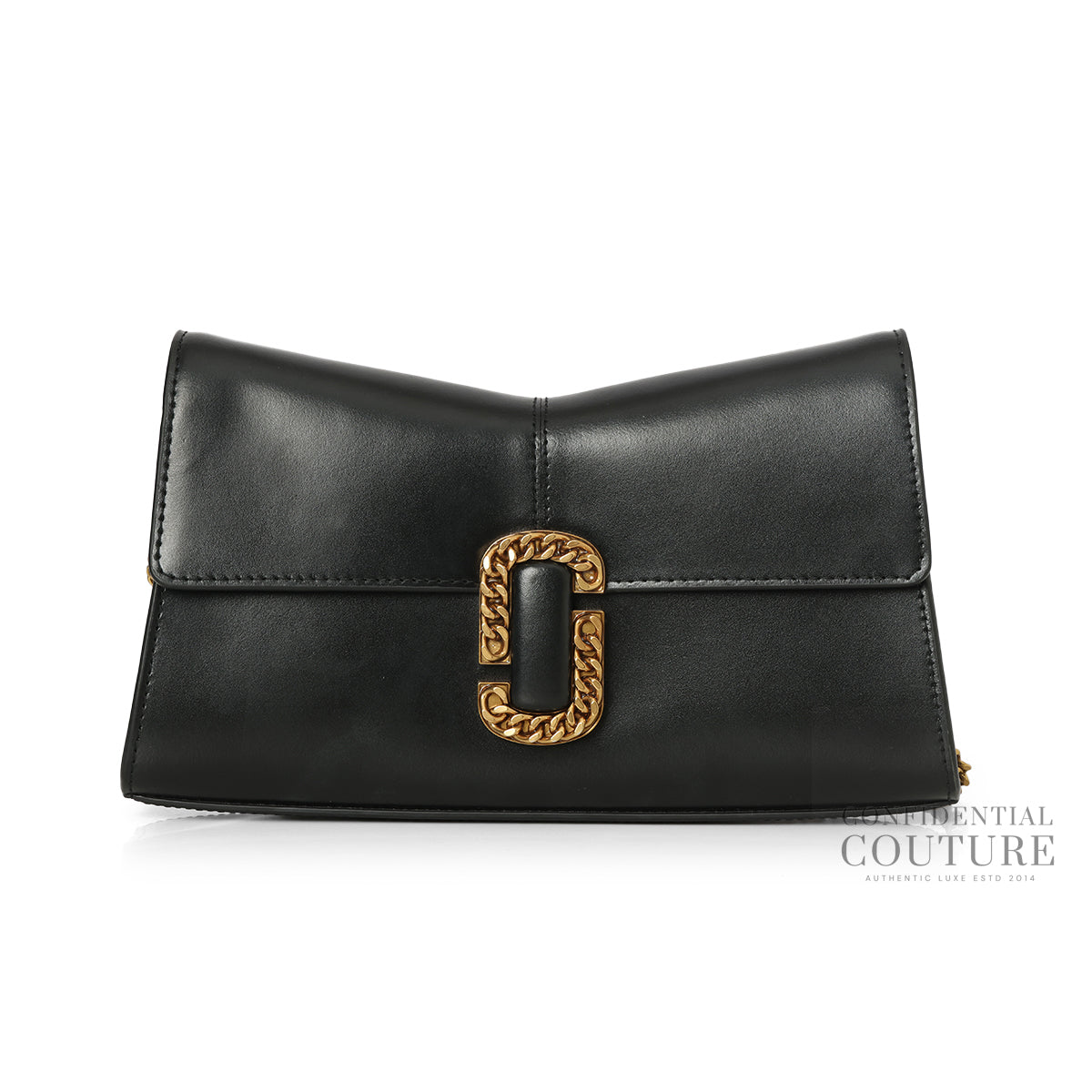 The St. Marc Black Convertible Clutch