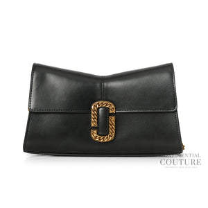 The St. Marc Black Convertible Clutch