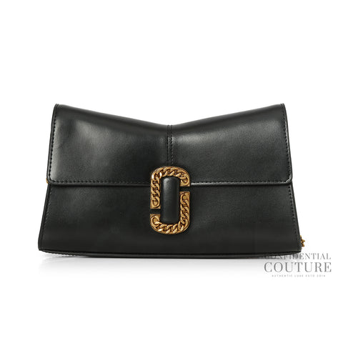 The St. Marc Black Convertible Clutch
