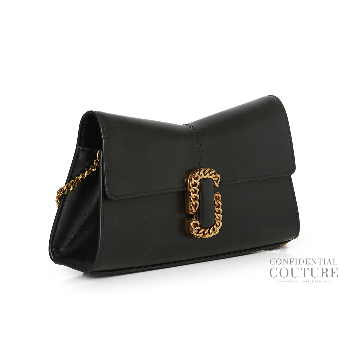 The St. Marc Black Convertible Clutch
