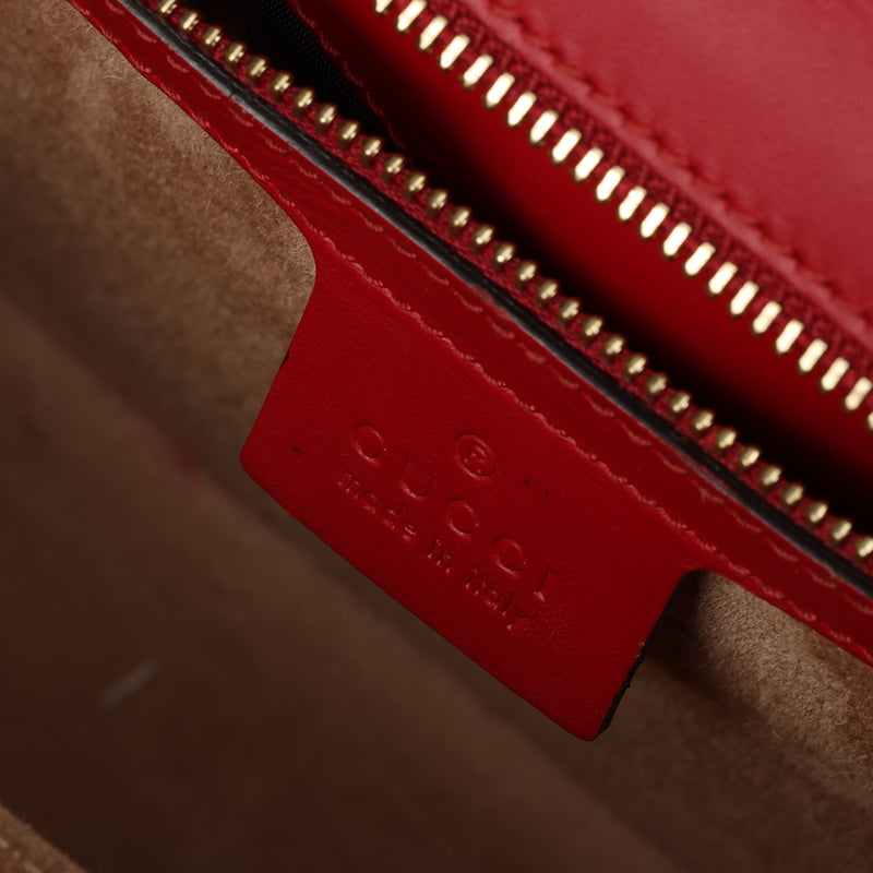 Sylvie Red Small Shoulder Bag