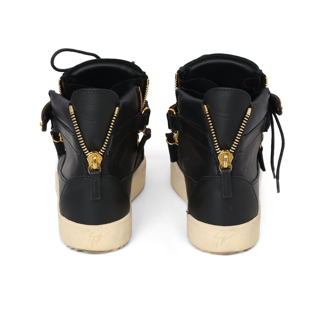 Black Coby High-Top Sneakers 38