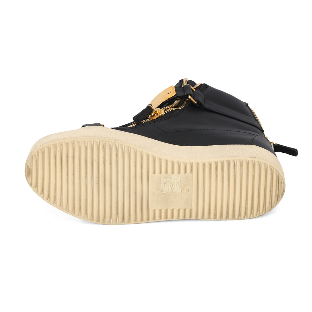 Black Coby High-Top Sneakers 38