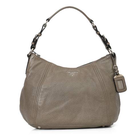Vitello Phenix Leather Hobo