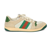 Off-White Leather Screener Sneakers Size 11