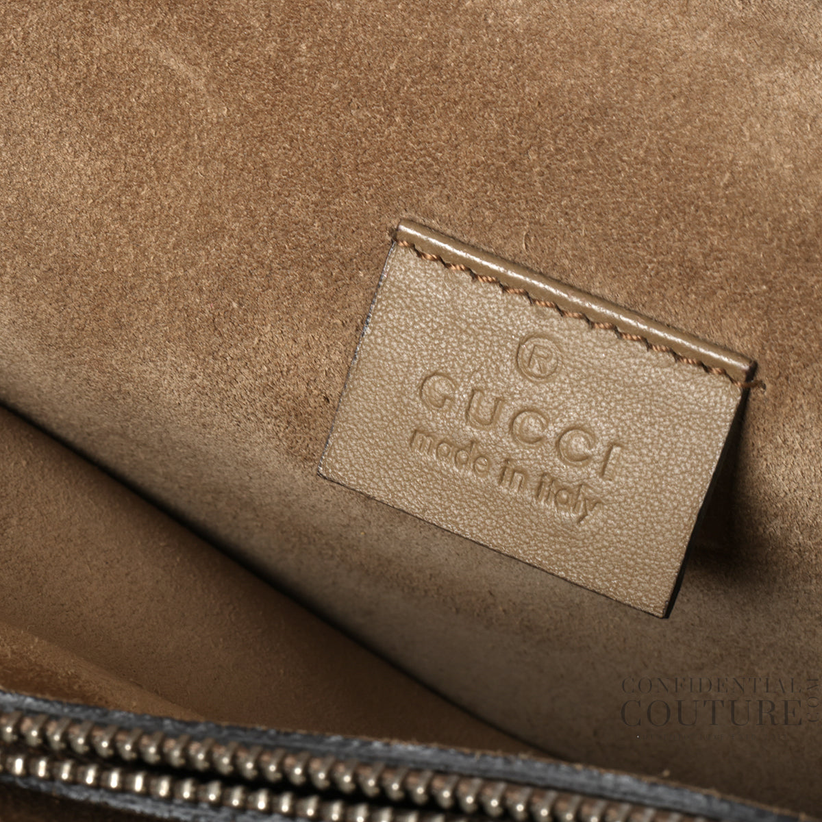 Beige/Brown GG Supreme Medium Dionysus Bee Bag